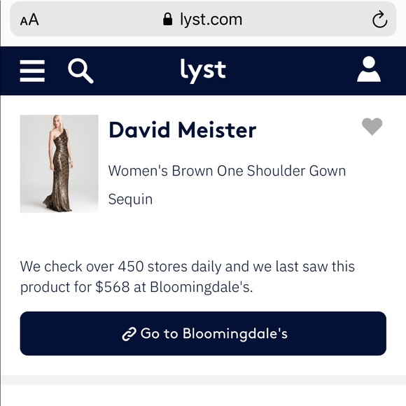 ⭐️DAVID MEISTER⭐️ ONE SHOULDER SEQUIN PROM WEDDING PARTY GOWN - Picture 4 of 8